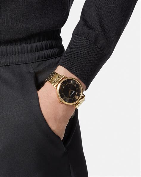 versace v eternal watch|Men's Designer, Luxury and High.